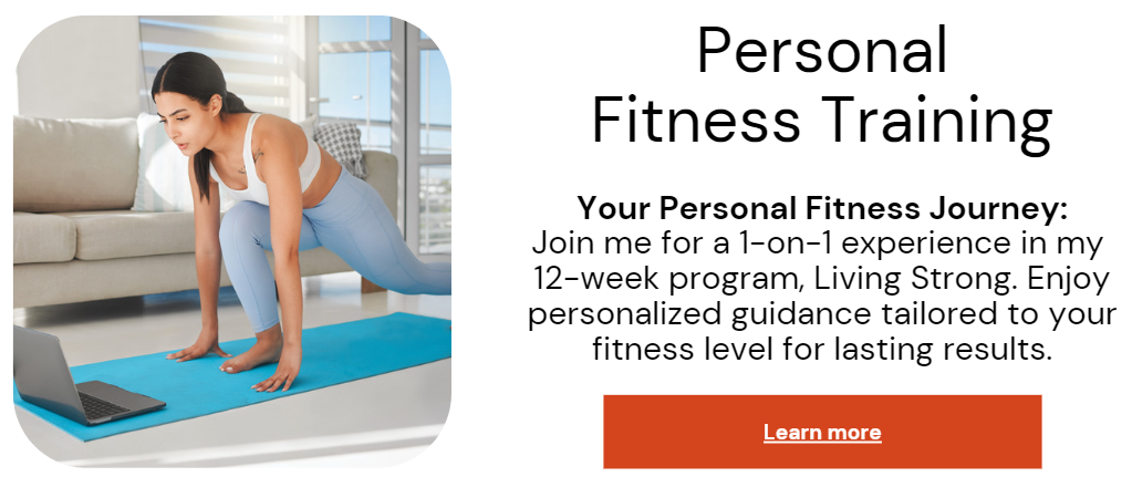 A woman in athletic wear sitting on a yoga mat indoors, smiling.