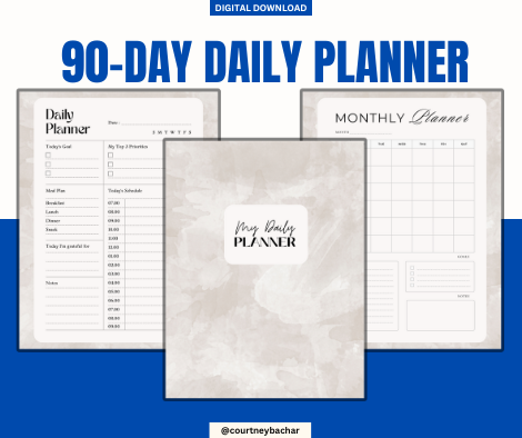 90-Day Daily Planner